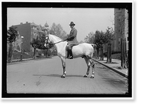 WASHINGTON RIDING CLUB. MRS. ENO, PRESIDENT, Antique Print