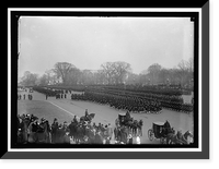 Historic Framed Print, INAUGURAL PARADES. PARADE FORMING AT CAPITOL,  17-7/8" x 21-7/8"