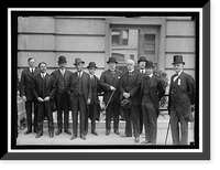 NAVY LEAGUE OF THE U.S. GROUP. COL. ROBERT THOMPSON, 4TH FROM RIGHT - 2, Vintage Wall Art