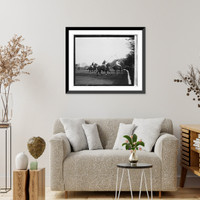 Historic Framed Print, Polo - 6,  17-7/8" x 21-7/8"