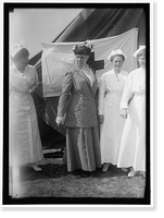 WOMAN'S NATIONAL SERVICE SCHOOL UNDER WOMAN'S SECTION, NAVY LEAGUE. RED CROSS NURSES, Antique Poster