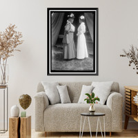 WOMAN'S NATIONAL SERVICE SCHOOL UNDER WOMAN'S SECTION, NAVY LEAGUE. RED CROSS NURSES - 2, Vintage Poster