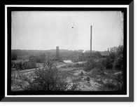 Historic Framed Print, Brick yard near Mount Vernon,  17-7/8" x 21-7/8"