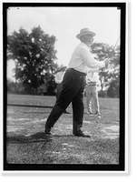 Historic Framed Print, GARDNER, AUGUSTUS PEABODY. REP. FROM MASSACHUSETTS, 1902-1917. COL. AG. O, DURING WAR. PLAYING GOLF - 2,  17-7/8" x 21-7/8"