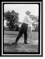 Historic Framed Print, GARDNER, AUGUSTUS PEABODY. REP. FROM MASSACHUSETTS, 1902-1917. COL. AG. O, DURING WAR. PLAYING GOLF - 2,  17-7/8" x 21-7/8"