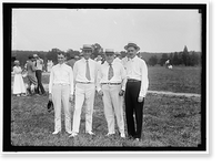 Historic Framed Print, MARINE CORPS RIFLE RANGE, N.D. BAKER; F.D. ROOSEVELT; F.K. LANE; C.S. VROOMAN,  17-7/8" x 21-7/8"