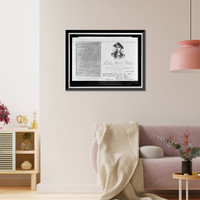 Historic Framed Print, JONES, JOHN PAUL. OFFICIAL POSTAL CARD OF THE PAUL JONES CLUB, S.A.R. COPIED, 1917,  17-7/8" x 21-7/8"
