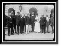 Historic Framed Print, DEMOCRATIC NATIONAL COMMITTEE. MARSH; LYNCH; CUMMINGS; JOHNSON; WILSON; McNAB; MRS. WILSON; GLASS, PARTLY HIDDEN; McCORMICK; SMITH; WALSH,  17-7/8" x 21-7/8"