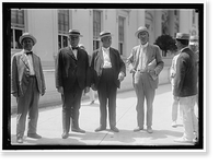RAILWAY BROTHERHOODS COMMITTEE. W.S. CARTER; WILLIAM S. STONE; W. G. LEE; A. B. GARRETSON, Historic Reproduction