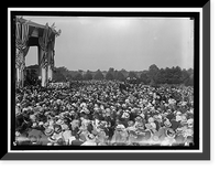 SHADOW LAWN, NJ. SUMMER WHITE HOUSE. NOTIFICATION CEREMONIES. CROWD ON LAWN, Vintage Poster