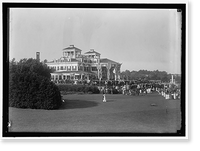 SHADOW LAWN, NJ. SUMMER WHITE HOUSE. NOTIFICATION CEREMONIES. CROWD ON LAWN - 2, Antique Poster