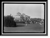 SHADOW LAWN, NJ. SUMMER WHITE HOUSE. NOTIFICATION CEREMONIES. CROWD ON LAWN - 2, Antique Poster