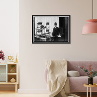 Historic Framed Print, UNIDENTIFIED MACHINE MODEL - 2,  17-7/8" x 21-7/8"