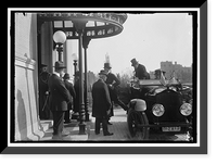 Historic Framed Print, BRITISH COMMISSION TO U.S. ARRIVAL AT LONG RESIDENCE - 5,  17-7/8" x 21-7/8"