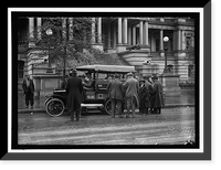 RED CROSS VEHICLE AT STATE DEPARTMENT, Historic Reproduction