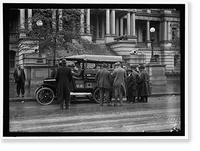 RED CROSS VEHICLE AT STATE DEPARTMENT, Historic Reproduction