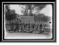 Historic Framed Print, RED CROSS, AMERICAN. DEDICATION OF BUILDING. NURSES PARADE AND MOTOR CORPS - 3,  17-7/8" x 21-7/8"