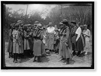 Historic Framed Print, GIRL SCOUTS. ACTIVITIES AND PLAY - 5,  17-7/8" x 21-7/8"