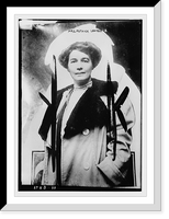 Historic Framed Print, Mrs. Pethic Lawrence,  17-7/8" x 21-7/8"