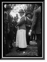 Historic Framed Print, RED CROSS LUNCHEON ON GENERAL SCOTT'S LAWN. MRS. HUGH L. SCOTT,  17-7/8" x 21-7/8"