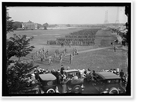 Historic Framed Print, FORT MYER OFFICERS TRAINING CAMP - 5,  17-7/8" x 21-7/8"