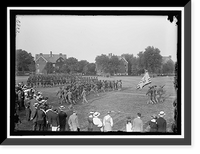 Historic Framed Print, FORT MYER OFFICERS TRAINING CAMP - 8,  17-7/8" x 21-7/8"