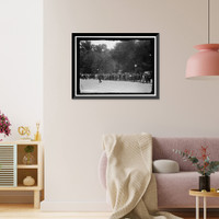 WOMAN SUFFRAGE RIOT AT WHITE HOUSE GATE - 2, Vintage Print