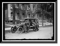 Historic Framed Print, RED CROSS MOTOR CORPS. GROUPS - 11,  17-7/8" x 21-7/8"