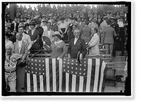 Historic Framed Print, BASEBALL, CONGRESSIONAL. PRESIDENT AND MRS. WILSON - 4,  17-7/8" x 21-7/8" Historic Framed Print, BASEBALL, CONGRESSIONAL. PRESIDENT AND MRS. WILSON - 4,  17-7/8" x 21-7/8"