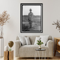 Historic Framed Print, CLARK, BENNETT, OF FORT MYER TR. CAMP - 2,  17-7/8" x 21-7/8"