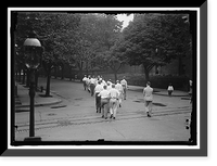 Historic Framed Print, CAMP, WALTER, I.E., EXERCISE SCHOOL. CABINET OFFICIALS EXERCISING WITH OTHER GOVT. OFFICIALS - 3,  17-7/8" x 21-7/8"