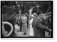 Historic Framed Print, WOMAN SUFFRAGE - 12,  17-7/8" x 21-7/8"