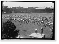 Historic Framed Print, MILITARY TRAINING - 17,  17-7/8" x 21-7/8"