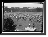 Historic Framed Print, MILITARY TRAINING - 17,  17-7/8" x 21-7/8"