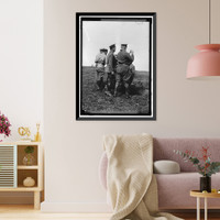 Historic Framed Print, RUSSIA WAR PICTURES. GENERAL SCOTT ON EASTERN FRONT,  17-7/8" x 21-7/8"