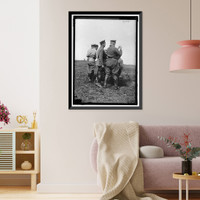 Historic Framed Print, RUSSIA WAR PICTURES. GENERAL SCOTT ON EASTERN FRONT - 4,  17-7/8" x 21-7/8"