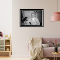Historic Framed Print, BARNES, JULIUS HOWLAND. PRESIDENT, U.S. FOOD ADMINISTRATION-GRAIN CORP. 1917-1919,  17-7/8" x 21-7/8"
