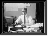 RICKARD, EDGAR, EXECUTIVE ASST., U.S. FOOD ADMINISTRATION - 2 Classic, Vintage Print