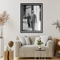 Historic Framed Print, BROOKINGS, ROBERT SOMERS. OF WAR INDUSTRIES BOARD. RIGHT,  17-7/8" x 21-7/8"