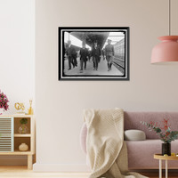 Historic Framed Print, JAPANESE MISSION TO U.S. ISHII, LANSING, HARTS - 2,  17-7/8" x 21-7/8" Historic Framed Print, JAPANESE MISSION TO U.S. ISHII, LANSING, HARTS - 2,  17-7/8" x 21-7/8"