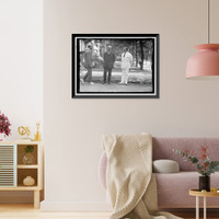 Historic Framed Print, ROUSSOS, GEORGES. E.E. AND M.P. FROM GREECE. CENTER,  17-7/8" x 21-7/8"