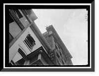 REYNOLDS, J., PERFORMING ACROBATIC AND BALANCING ACTS ON HIGH CORNICE ABOVE 9TH STREET, N.W. - 3, Antique Wall Art