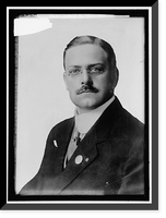 Historic Framed Print, PIERSON, LEWIS E. BANKER; C. OF C. OF U.S.,  17-7/8" x 21-7/8"