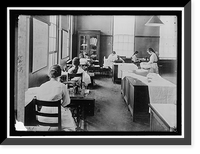 Historic Framed Print, GIRL SCOUTS. WAR SEWING WITH RED CROSS - 2,  17-7/8" x 21-7/8"