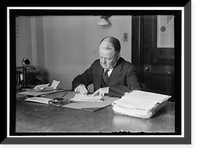 WOOLLEY, ROBERT W. COMMISSIONER, I.C.C.; DIRECTOR OF MINT; DIRECTOR OF PUBLICITY, 1ST LIBERTY LOAN, Historic Print