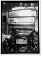 Historic Framed Print, NAVY DEPARTMENT, U.S. TABULATOR-PRINTER MACHINE, BUREAU SUP. AND ACCTS. - 2,  17-7/8" x 21-7/8"