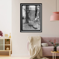 Historic Framed Print, WOMAN SUFFRAGE PICKETS - 11,  17-7/8" x 21-7/8"