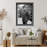 Historic Framed Print, UNIFORMS: PRIVATE, MARINE CORPS - 2,  17-7/8" x 21-7/8"