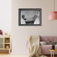 Historic Framed Print, ARMY, U.S. ARMY MEDICAL SCHOOL; TYPHOID VACCINE - 8,  17-7/8" x 21-7/8"