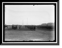 Historic Framed Print, FORT MYER OFFICERS TRAINING SCHOOL - 12,  17-7/8" x 21-7/8"